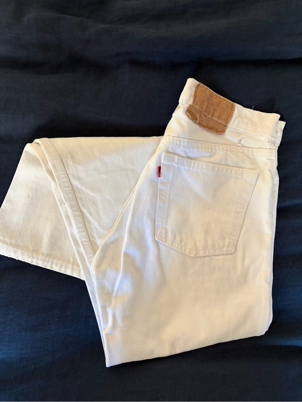 Vintage White Levi’s Jeans